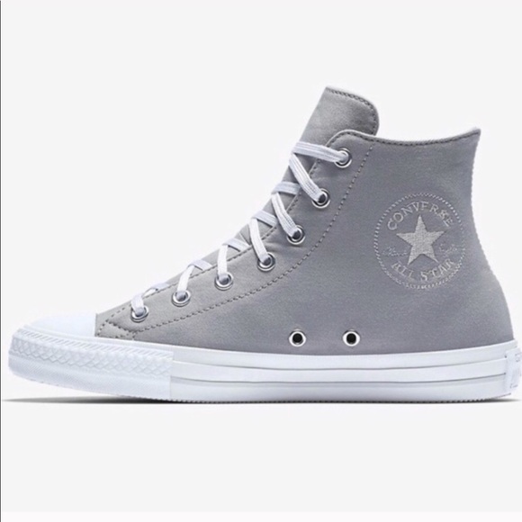 ❤️1 HOUR SALE Converse Gemma women’s shoes grey - Picture 2 of 3